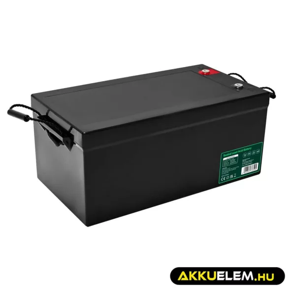 GreenCell AGM VRLA 12V 250Ah akkumulátor hajókhoz napelemes rendszerekhez (520x268x225mm) - GreenCell