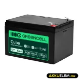 GreenCell AGM VRLA 12V 12Ah akkumulátor (151x98.5x95mm) - GreenCell