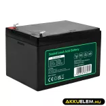 GreenCell AGM VRLA 12V 12Ah akkumulátor (151x98.5x95mm) - GreenCell
