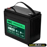 GreenCell AGM VRLA 12V 135Ah akkumulátor hajókhoz napelemes rendszerekhez (341x173x287mm) - GreenCell