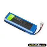 Utángyártott akkumulátor GSP1029102 MLP912995-2P Bluetooth hangszóróhoz JBL Charge 2 Charge 2 Plus Charge 2+ Li-Polymer 3.7V 6000mAh - GreenCell