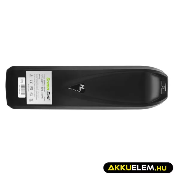 Utángyártott akkumulátor 13Ah (468Wh) elektromos kerékpárokhoz e-bike e-kerékpár 36V - GreenCell