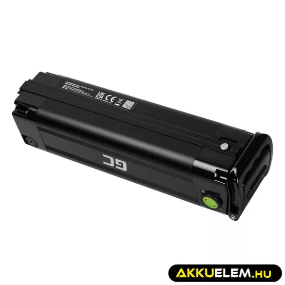 Utángyártott Silverfish akkumulátor Ebike Elektrofahrrad mit 36V 10.4Ah 374Wh XLR 3 Pin - GreenCell