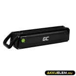 Utángyártott akkumulátor Ebike elektromos kerékpárokhoz Töltővel 36V 11.6Ah 417Wh Silverfish - GreenCell