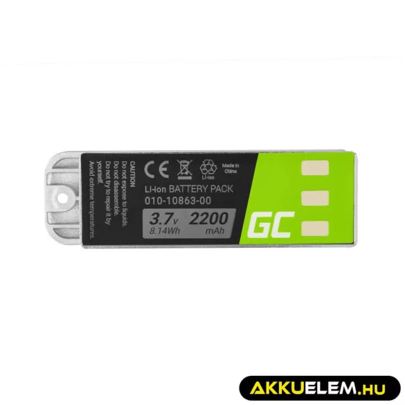 Utángyártott GPS akkumulátor 010-10863-00 Garmin Zumo 400 450 500 Deluxe - GreenCell