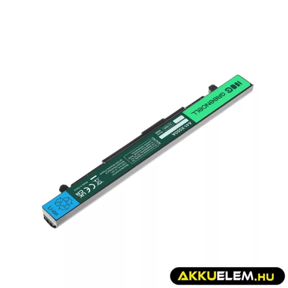 Utángyártott laptop akkumulátor A41-X550A A41-X550 Asus A550 K550 R510 R510C R510L X550 X550C X550CA X550CC X550L X550V X550VC - GreenCell