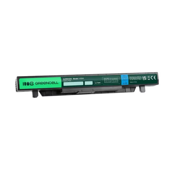 Utángyártott laptop akkumulátor A41N1424 Asus GL552 GL552J GL552JX GL552V GL552VW GL552VX ZX50 ZX50J ZX50V - GreenCell