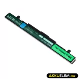 Utángyártott laptop akkumulátor A41N1424 Asus GL552 GL552J GL552JX GL552V GL552VW GL552VX ZX50 ZX50J ZX50V - GreenCell