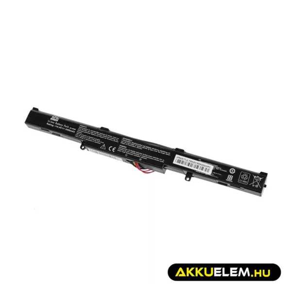 Utángyártott laptop akkumulátor ULTRA A41-X550E Asus A450 A550 F550 K550 R510 R510D R510DP X450 X550 X550D - GreenCell