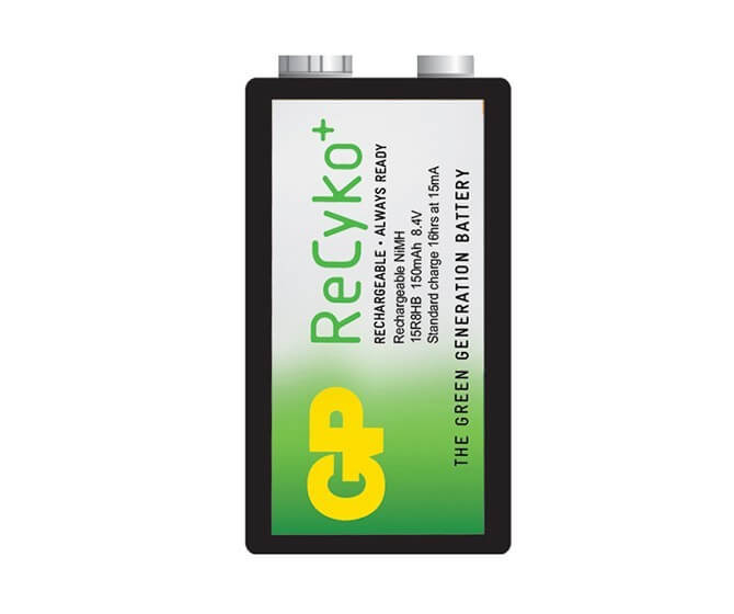 GP Recyko NiMH 9V 200mAh (8,4V)