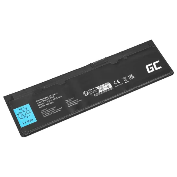 Utángyártott Laptop akkumulátor WD52H VFV59 Dell Latitude E7240 E7250 - GreenCell