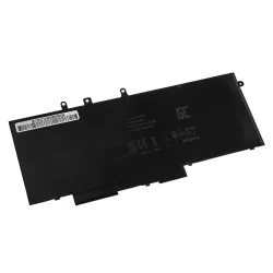   Utángyártott laptop akkumulátor 93FTF GJKNX Dell Latitude 5280 5290 5480 5490 5491 5495 5580 5590 5591 Precision 3520 3530 - GreenCell