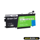 Utángyártott Laptop akkumulátor K5XWW Dell Latitude 7390 2-in-1 5289 7389 - GreenCell