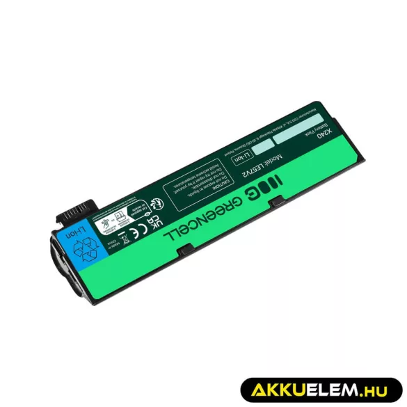 Utángyártott laptop akkumulátor Lenovo ThinkPad T440 T440s T450 T450s T460 T460p T470p T550 T560 W550s X240 X250 X260 X270 L450 L460 L470 - GreenCell