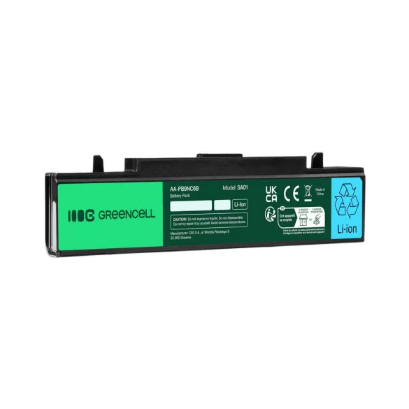 Utángyártott laptop akkumulátor AA-PB9NC6B AA-PB9NS6B Samsung R519 R522 R525 R530 R540 R580 R620 R780 RV510 RV511 NP300E5A NP350V5C - GreenCell