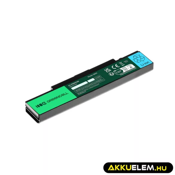 Utángyártott laptop akkumulátor AA-PB9NC6B AA-PB9NS6B Samsung R519 R522 R525 R530 R540 R580 R620 R780 RV510 RV511 NP300E5A NP350V5C - GreenCell