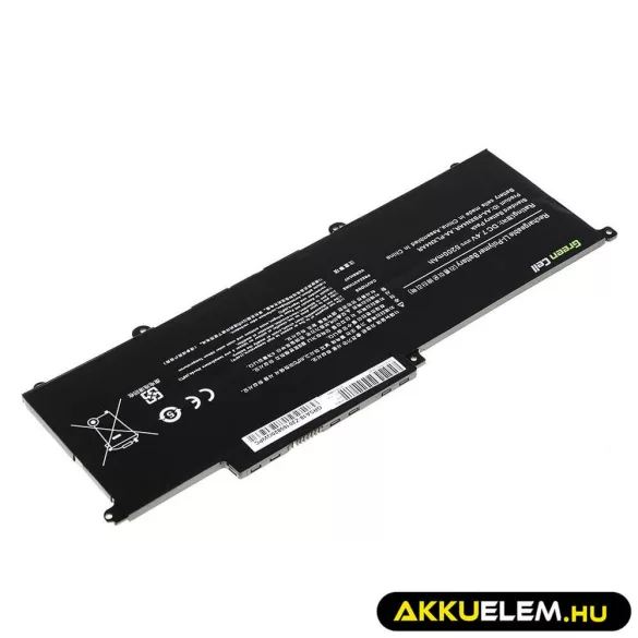 Utángyártott laptop akkumulátor AA-PBXN4AR AA-PLXN4AR Samsung NP900X3B NP900X3C NP900X3D - GreenCell