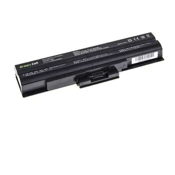 Utángyártott laptop akkumulátor VGP-BPS13 VGP-BPS21A VGP-BPS21B Sony Vaio VGN-FW PCG-31311M 3C1M 81112M 81212M (fekete) - GreenCell