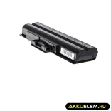 Utángyártott laptop akkumulátor VGP-BPS13 VGP-BPS21A VGP-BPS21B Sony Vaio VGN-FW PCG-31311M 3C1M 81112M 81212M (fekete) - GreenCell