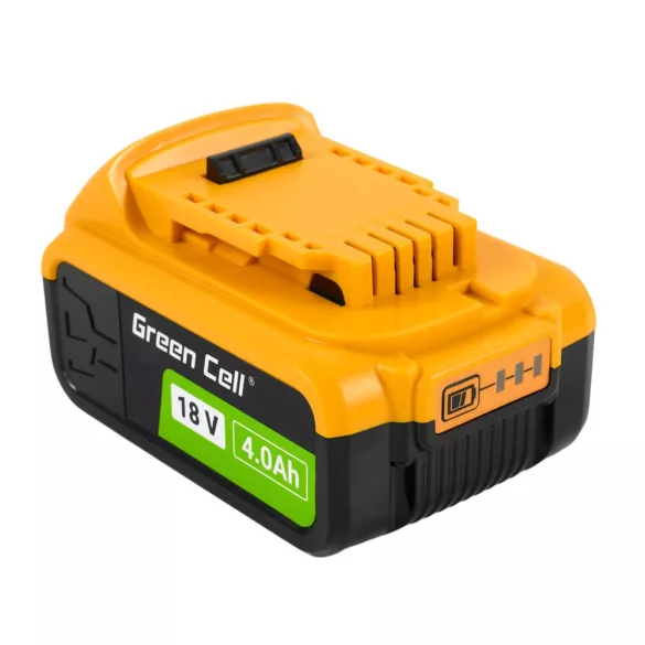 Utángyártott szerszámgép akkumulátor DeWalt XR 18V 4Ah DCB184 - GreenCell