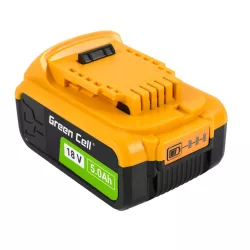   Utángyártott szerszámgép akkumulátor DeWalt XR 18V 5Ah DCB182 - GreenCell