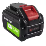 Utángyártott szerszámgép akkumulátor DeWalt XR 18V 9Ah Replacement DCB182 DCB184 - GreenCell