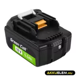Utángyártott BL1850 szerszámgép akkumulátor (18V 5Ah) Makita LXT 18V Power Tools - GreenCell