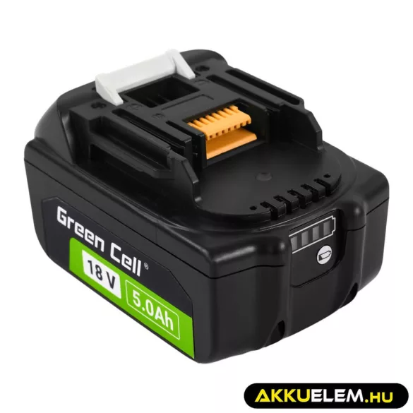 Utángyártott BL1850 szerszámgép akkumulátor (18V 5Ah) Makita LXT 18V Power Tools - GreenCell