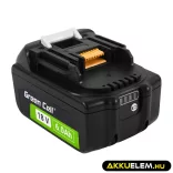Utángyártott akkumulátor BL1860 Makita LXT 18V 6Ah Elektrowerkzeuge - GreenCell