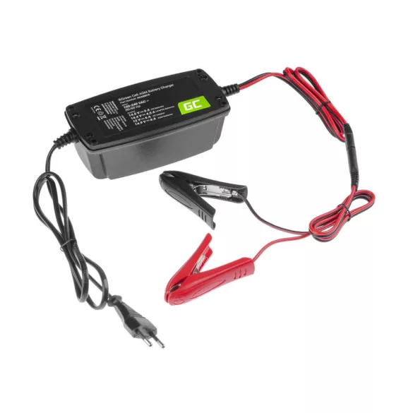 Utángyártott akkumulátor töltő AGM Gel Ólomsavas 12V (6A) - GreenCell