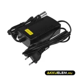 Utángyártott elektromos kerékpár akkumulátor töltő 42V 2A (XLR 3 PIN) E-BIKE 36V - GreenCell