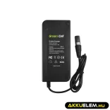 Utángyártott elektromos kerékpár akkumulátor töltő 54.6V 4A (XLR 3 PIN) E-BIKE 48V - GreenCell
