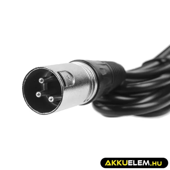 Utángyártott elektromos kerékpár akkumulátor töltő 54.6V 4A (XLR 3 PIN) E-BIKE 48V - GreenCell