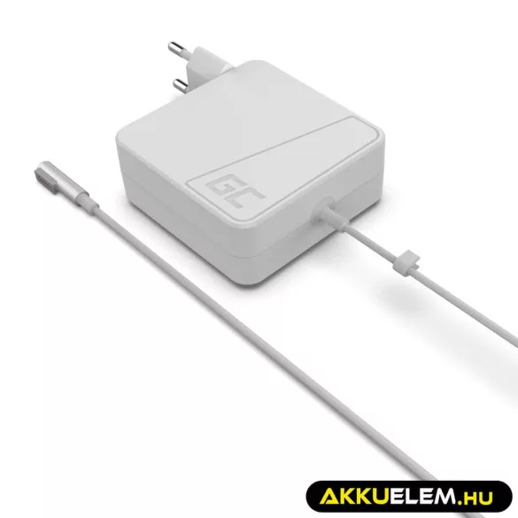 Utángyártott laptop adapter töltő / AC Adapter Apple Macbook 13 A1278 Magsafe 60W - GreenCell