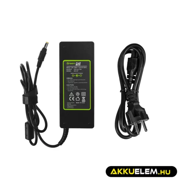 Utángyártott PRO laptop adapter töltő AC Adapter HP Compaq NC6000 NX6100 NX8220 19V 4.74A - GreenCell