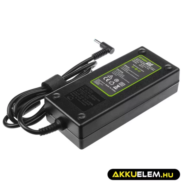 Utángyártott PRO laptop adapter töltő / AC Adapter 19.5V 6.15A 120W HP Omen 15-5000 17-W HP Envy 15-J 17-J - GreenCell