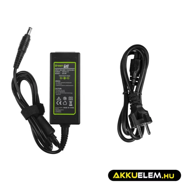 Utángyártott PRO töltő / AC Adapter 19V 2.1A 40W Samsung N100 N130 N145 N148 N150 NC10 NC110 N150 Plus - GreenCell