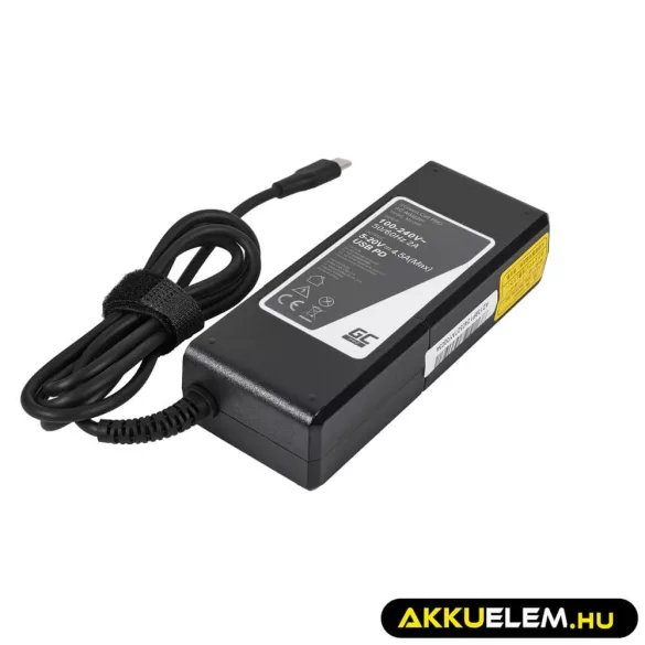 Utángyártott töltő / AC Adapter PRO 20V 3.25A 65W Lenovo Yoga 4 Pro 700-14ISK 900-13ISK 900-13ISK2 - GreenCell