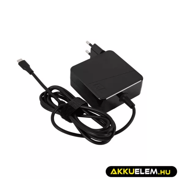 Utángyártott AC ADapter PRO USB-C 65W laptopokhoz tabletekhez mobilokhoz - GreenCell