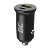 Greencell autós töltő 38W PowerRide Nano38 mit USB-C USB-A Power Delivery Ultra Charge - GreenCell