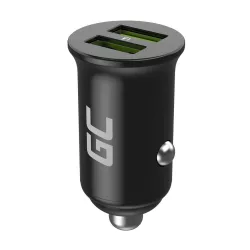   Greencell autós töltő 36W PowerRide Nano36 mit 2x USB-A Ultra Charge - GreenCell