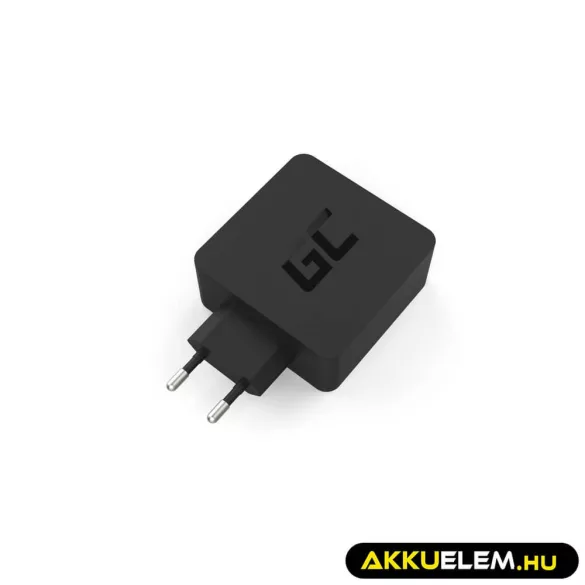 Greencell töltő USB-C 45W PD kábel USB-C extra USB port Asus ZenBook HP Spectre HP Envy x2 - GreenCell