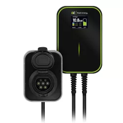   Greencell Wallbox EV PowerBox 22kW RFID töltő Type 2 csatlakozó elektromos autókhoz plug-in hybridekhez - GreenCell