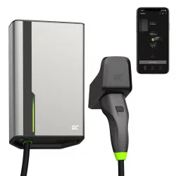   Greencell HabuDen Wallbox 22kW 32A 5m kábel Type 2 Smart EV töltőállomás App Bluetooth WiFi - GreenCell
