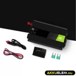 GreenCell Inverter 12V 230V 500W/1000W Módosított szinuszhullámú - GreenCell