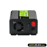GreenCell Inverter 12V / 24V 230V 300W/600W DUO Módosított szinuszhullámú - GreenCell