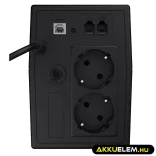 GreenCell Módosított szinuszos szünetmentes tápegység (UPS) 800VA 480W Power Proof - GreenCell
