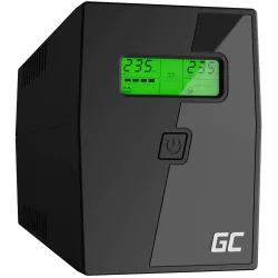   GreenCell Módosított szinuszos szünetmentes tápegység PowerProof (UPS) Micropower 600VA LCD kijelző - GreenCell