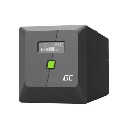   GreenCell Módosított szinuszos szünetmentes tápegység (UPS) 1000VA 600W PowerProof LCD kijelző - GreenCell