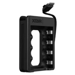XTAR C4 1,5V Li-Ion akkutölto USB-C kábellel  - CSAK AA